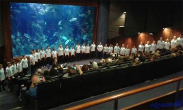 El Aquarium y el Orfeón celebran con música el Día Mundial de los Océanos