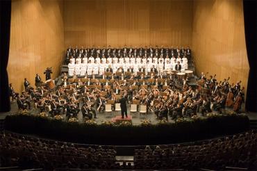 Mehta, la Sinfónica del Maggio Musicale Fiorentino y el Orfeón en Santander en 2008